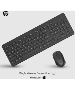 Alternative view of HP 330 Wireless Keyboard and Mouse Combo - 2.4 Ghz Wireless USB Receiver - Chiclet Keys, 12 Keyboard Shortcuts - 1600 DPI Multi-Surface Mouse - LED Num Lock, Caps Lock, Scroll Lock (2V9E6AA)