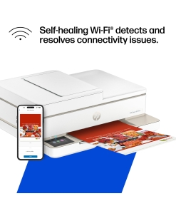 Alternative view of HP Envy 6555e Wireless All-in-One Color Inkjet Printer, Portobello, Print, scan, copy, Duplex printing Best-for-home, 3 month Instant Ink trial included, AI-enabled (714N5A)HP Envy 6555e Wireless All-in-One Color Inkjet Printer, Portobello, Print, scan, copy, Duplex printing Best-for-home, 3 month Instant Ink trial included, AI-enabled (714N5A)